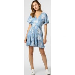 Pepe Jeans - Sukienka damska – Lua, niebieski. Niebieskie sukienki damskie Pepe Jeans, s, bez wzorów, z jeansu, bez kołnierzyka, bez rękawów. Za 379,95 zł.