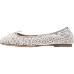 Baleriny damskie lakierowane: Donna Carolina Baleriny bianco
