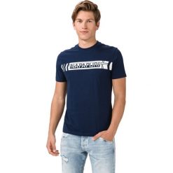 Napapijri Segy SS Koszulka Niebieski. Niebieskie podkoszulki męskie Napapijri, xl, z nadrukiem, z bawełny, z krótkim rękawem. Za 163,95 zł.