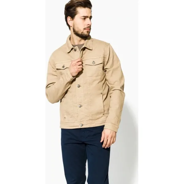 Timberland Kurtka Mount Moosilake Colored Denim , brązowy, rozmiar M. Pomarańczowe kurtki męskie Timberland, m, bez wzorów, z bawełny, bez kaptura. W wyprzedaży za 299,99 zł.