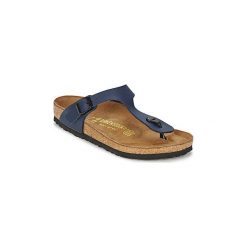 Sandały Birkenstock GIZEH. Niebieskie sandały damskie Birkenstock, bez zapięcia. Za 289,20 zł.