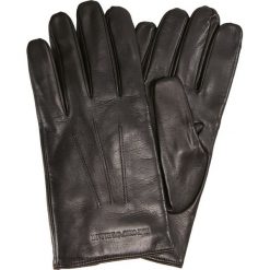 Rękawiczki męskie: Emporio Armani LEATHER MAN GLOVES BRICK RED Rękawiczki pięciopalcowe brown