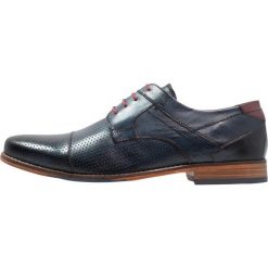 Buty wizytowe męskie: Salamander Eleganckie buty navy/bordeaux