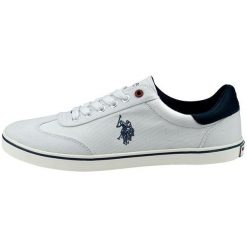 U.S. Polo Assn. Tenisówki Męskie Ted 1 42 Białe. Białe trampki męskie U.S. Polo Assn., bez wzorów, bez zapięcia. Za 289,00 zł.