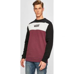 Vans - Bluza. Fioletowe bluzy męskie Vans, xl, z aplikacjami, z bawełny, z okrągłym kołnierzem, bez rękawów, bez kaptura. W wyprzedaży za 229,90 zł.