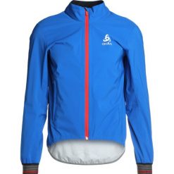 ODLO JACKET TYFOON Kurtka hardshell energy blue. Niebieskie kurtki trekkingowe męskie Odlo, m, z hardshellu. W wyprzedaży za 503,20 zł.