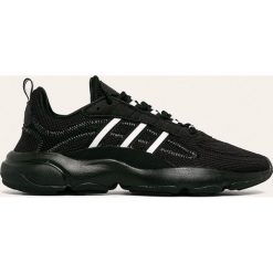 Adidas Originals - Buty Haiwee. Czarne buty sportowe damskie adidas Originals, bez wzorów, z materiału, sportowe. Za 379,90 zł.