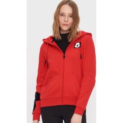 Bluza Mickey Mouse - Czerwony. Czerwone bluzy damskie House, s, z motywem z bajki, bez rękawów, bez kaptura. Za 99,99 zł.