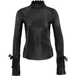Bluzki asymetryczne: Navy London JEANIE Bluzka black
