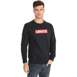 Levi's Bluza Czarny. Czarne bluzy męskie Levi's®, s, z nadrukiem, z bawełny, bez kołnierzyka, bez rękawów, bez kaptura. Za 257,95 zł.