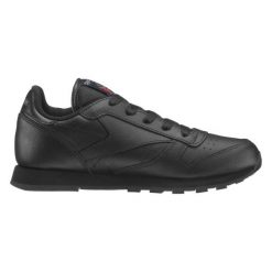 BUTY REEBOK CLASSIC LEATHER 50170. Czarne buciki niemowlęce marki Reebok. Za 179,00 zł.
