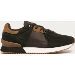 Big Star - Buty. Pomarańczowe sneakersy męskie BIG STAR, ze skóry, na sznurówki. Za 259,90 zł.