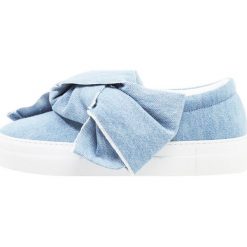 Creepersy damskie: Joshua Sanders BOW Półbuty wsuwane blue