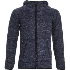 Granatowa Bluza Embrasure. Czarne bluzy męskie rozpinane marki Born2be, m, z nadrukiem, z dresówki, z kapturem. Za 59,99 zł.