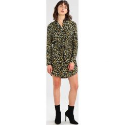 Sukienki: Warehouse MINI MARIGOLD DRESS Sukienka koszulowa black/mustard