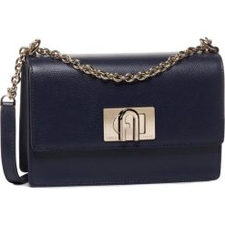 Torebka Furla 1927 1056933 B BAFK ARE. Niebieskie torebki klasyczne damskie Furla, bez wzorów, wizytowe, bez dodatków. Za 1239,00 zł.