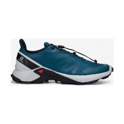 Salomon Supercross Tenisówki Niebieski. Niebieskie trampki męskie Salomon, bez wzorów, z materiału, bez zapięcia. Za 480,95 zł.