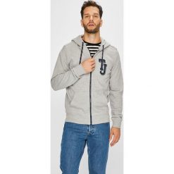 Tommy Jeans - Bluza. Szare bluzy męskie marki Tommy Jeans, m, z bawełny, z kapturem. W wyprzedaży za 299,90 zł.
