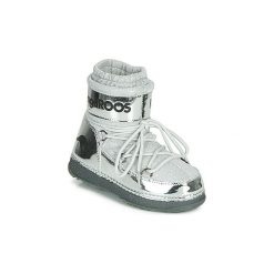 Śniegowce Kangaroos K-MOON. Szare kozaki damskie KangaROOS, bez zapięcia. Za 179,00 zł.