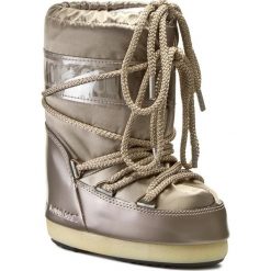 Kozaki dziewczęce: Śniegowce MOON BOOT – Glance 14016800001 Platino M