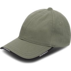 Czapka z daszkiem EMPORIO ARMANI - 627502 8A552 00084 Military Green. Zielone czapki damskie Emporio Armani, bez wzorów, z poliesteru. W wyprzedaży za 169,00 zł.