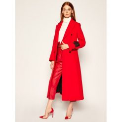 Płaszcz przejściowy MSGM 2941MDC15 207521. Czerwone płaszcze damskie MSGM, bez wzorów. Za 3419,00 zł.
