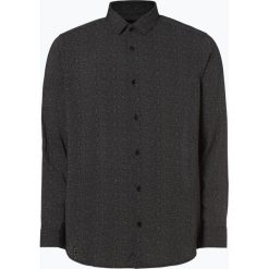 Armani Exchange - Koszula męska, czarny. Czarne koszule męskie marki Armani Exchange, xxl, z nadrukiem, z wiskozy, bez kołnierzyka, bez rękawów. Za 449,95 zł.