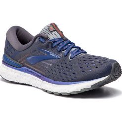 Buty BROOKS - Transcend 6 110299 1D 092 Ebony/Blue/Mandarin. Szare buty sportowe męskie Brooks, z tworzywa sztucznego, bez zapięcia, do biegania. W wyprzedaży za 419,00 zł.