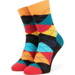 Skarpety Wysokie Unisex HAPPY SOCKS - ARY01-0100 Kolorowy. Skarpetki damskie Happy Socks, bez wzorów, z elastanu. Za 39,90 zł.