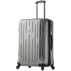 Mia Toro Walizka Podróżna m1212/3-Xl, Srebrny. Szare walizki marki Mia Toro, bez wzorów, sportowe. Za 459,00 zł.