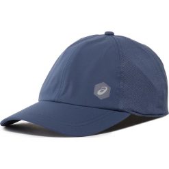 Czapka z daszkiem ASICS - Essential Cap 155007 Dark Blue 0793. Niebieskie czapki męskie Asics, bez wzorów, z poliesteru. Za 69,00 zł.