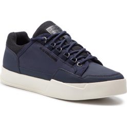 Sneakersy G-STAR RAW - Rackam Vodan Low D12500-A988-6486 Dk Saru Blue. Niebieskie sneakersy męskie G-Star RAW, na co dzień, bez wzorów, ze skóry ekologicznej, retro, bez zapięcia. Za 429,00 zł.