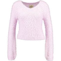 Swetry klasyczne damskie: Hollister Co. BELL SLEEVE EYELASH Sweter purple