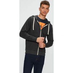 Jack & Jones - Bluza. Fioletowe bluzy męskie Jack & Jones, s, bez wzorów, z bawełny, z kapturem, bez rękawów, z kapturem. Za 129,90 zł.