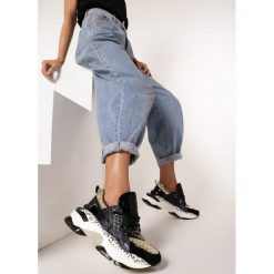 Czarne Sneakersy Prosis. Czarne sneakersy damskie Born2be. W wyprzedaży za 139,99 zł.