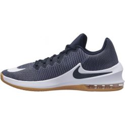 Nike Buty Air Max Infuriate 2 Low Basketball Shoe/Light Carbon/White-Dark Obsidian 42. Białe buty sportowe męskie marki Nike, na sznurówki, na fitness i siłownię, nike air max. Za 359,00 zł.