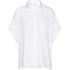 Bluzki damskie: Bluzka z wiskozy bonprix biały