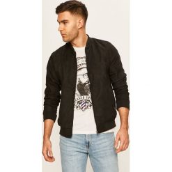 Brave Soul - Kurtka bomber. Czarne płaszcze męskie Brave Soul, s, bez wzorów, z elastanu, krótkie, bez kaptura. W wyprzedaży za 149,90 zł.