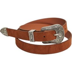 Pasek basic western. Brązowe paski damskie Pull&Bear, w paski. Za 29,90 zł.