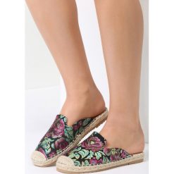 Czarno-Fuksjowe Klapki Meadow Dew. Czarne klapki damskie marki vices. Za 59,99 zł.