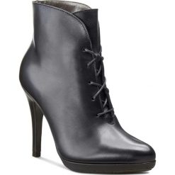 Botki PETER KAISER - Patricia 96617/675 Navy Nappa. Czarne botki damskie skórzane marki Peter Kaiser. W wyprzedaży za 599,00 zł.