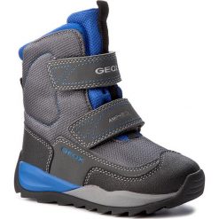 Buty zimowe chłopięce: Śniegowce GEOX – J Orizont B B. Abx F J740BF 01150 C0069 Grey/Royal