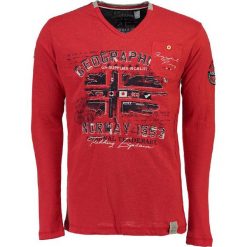 T-shirty męskie z nadrukiem: Koszulka „Jolduc” w kolorze czerwonym