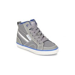 Buty Dziecko Geox J KIWI B. O. Szare trampki chłopięce Geox, bez wzorów, bez zapięcia. Za 231,20 zł.