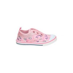 Buty Dziecko Katini KFY12597. Różowe trampki dziewczęce Katini, bez wzorów, bez zapięcia. Za 131,73 zł.