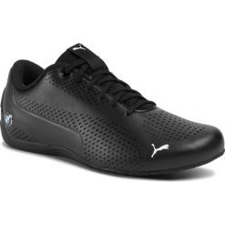 Sneakersy PUMA - BMW Mms Drift Cat 5 Ultrallm 306495 01 Puma Black/Puma Black/Marina. Czarne sneakersy męskie Puma, na co dzień, bez wzorów, ze skóry ekologicznej, klasyczne, bez zapięcia. W wyprzedaży za 349,99 zł.