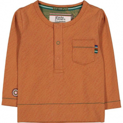 Koszulka "Skin" w kolorze pomarańczowym. Pomarańczowe t-shirty chłopięce 4FunkyFlavours Kids, z długim rękawem. W wyprzedaży za 72,95 zł.