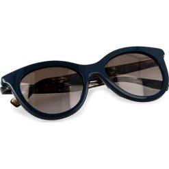 Okulary przeciwsłoneczne damskie: Okulary przeciwsłoneczne BOSS – 0310/S Blue Brown S9W