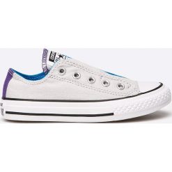 Converse - Tenisówki Chuck Taylor All Star Slip dziecięce. Szare trampki męskie Converse, bez wzorów, z gumy, retro, z okrągłym noskiem, bez zapięcia. Za 189,90 zł.