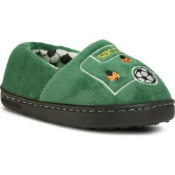 Kapcie GIOSEPPO - Leimen 60735 Green. Zielone sandały chłopięce Gioseppo, z tworzywa sztucznego, bez zapięcia. Za 99,00 zł.